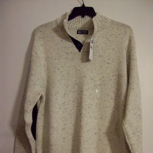 Chaps Men's XL Sagamore Patched Elbow Sweater